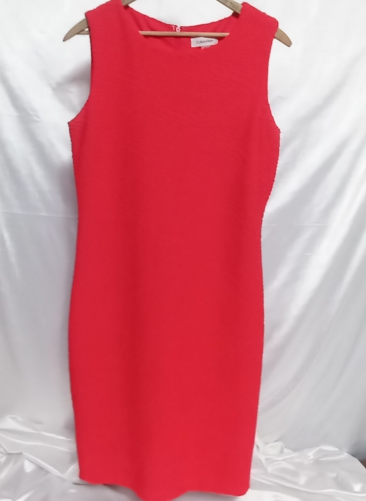 Calvin Klein coral dress